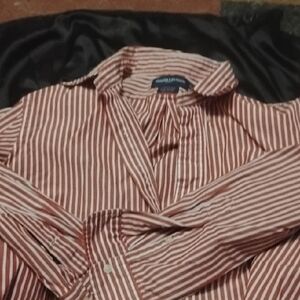 Classic Striped Red Shirt Ralph Lauren